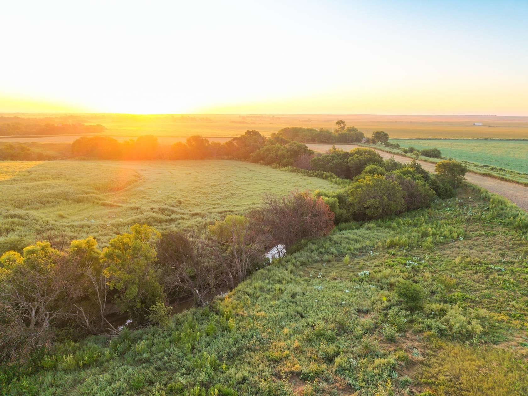 81 Acres of Recreational Land & Farm for Sale in Burdett, Kansas