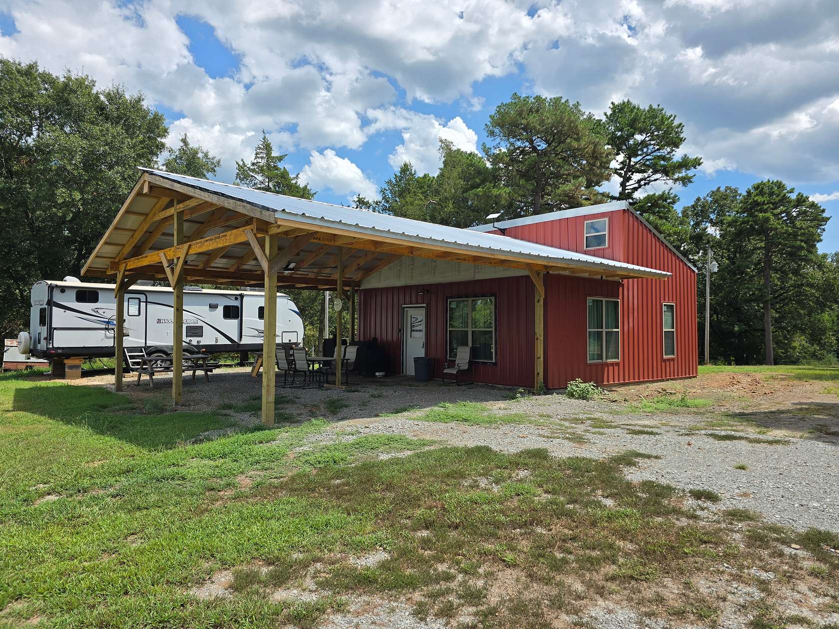 26.5 Acres of Recreational Land with Home for Sale in Heavener, Oklahoma