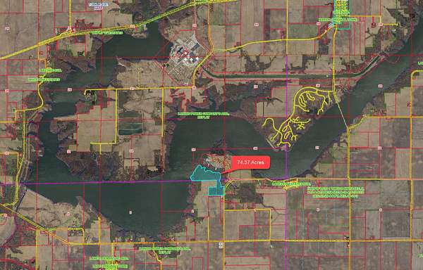 74.4 Acres of Land for Sale in Weldon, Illinois