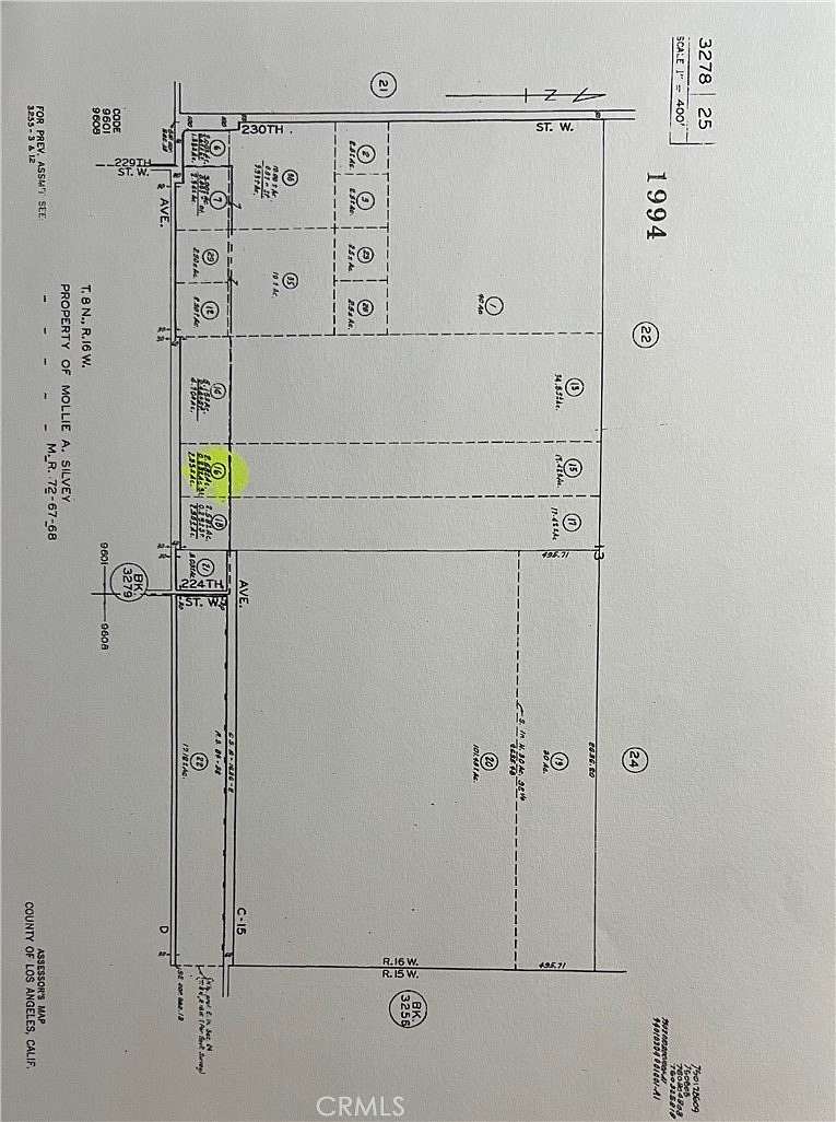 2.4 Acres of Land for Sale in Fairmont, California