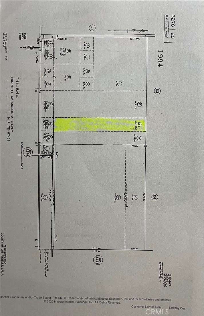 17.5 Acres of Land for Sale in Fairmont, California
