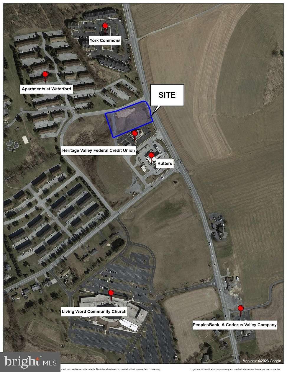 1.3 Acres of Commercial Land for Sale in York, Pennsylvania