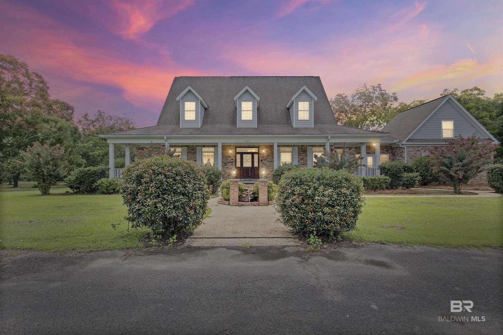 19.9 Acres of Land with Home for Sale in Grand Bay, Alabama