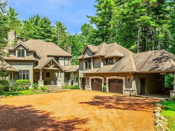 2.63 Acres of Residential Land with Home for Sale in Lake Toxaway, North Carolina