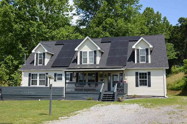 4.59 Acres of Land with Home for Sale in Jane Lew, West Virginia