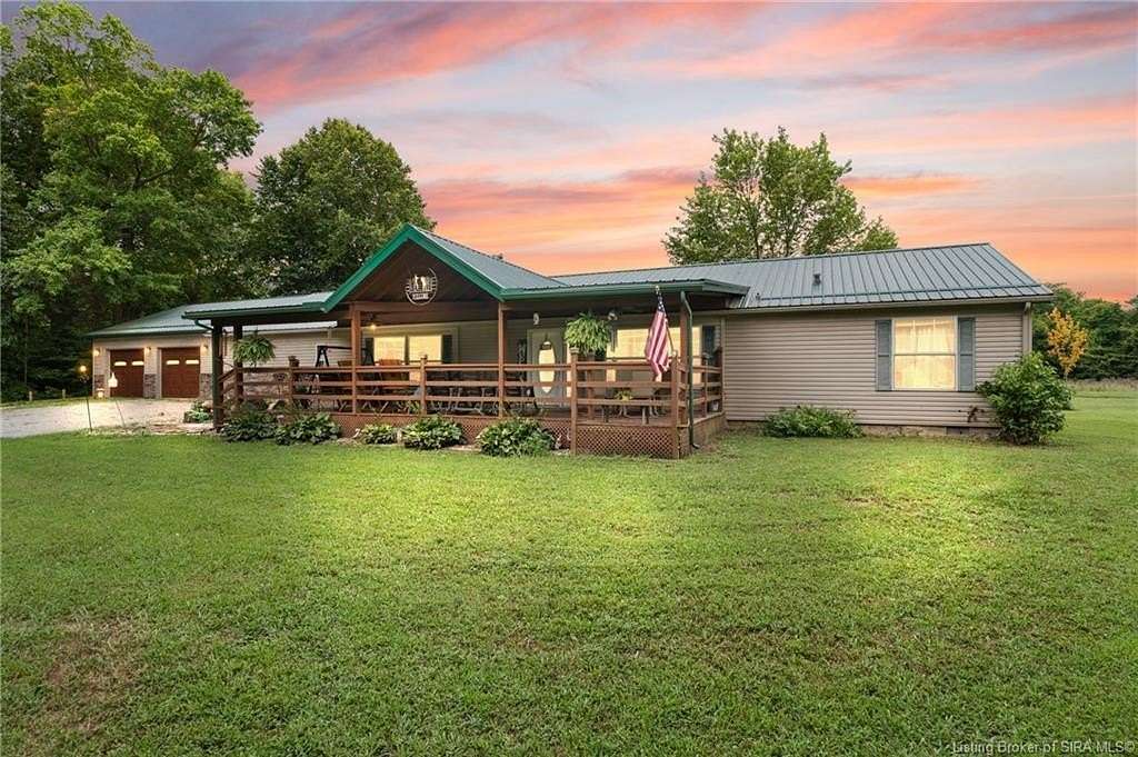 36 Acres of Land with Home for Sale in Paoli, Indiana