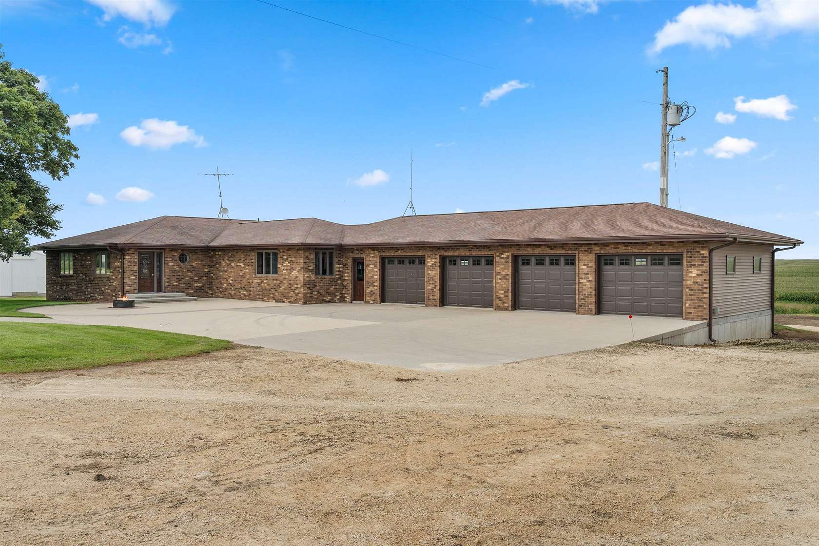 10.4 Acres of Land with Home for Sale in Earlville, Iowa