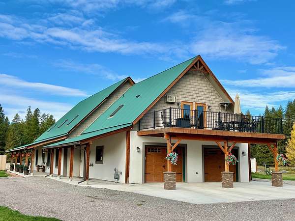 3 Acres of Residential Land with Home for Sale in Columbia Falls, Montana