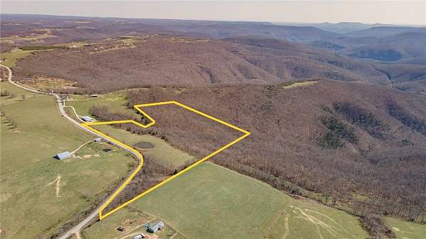 55 Acres of Recreational Land for Sale in Compton, Arkansas