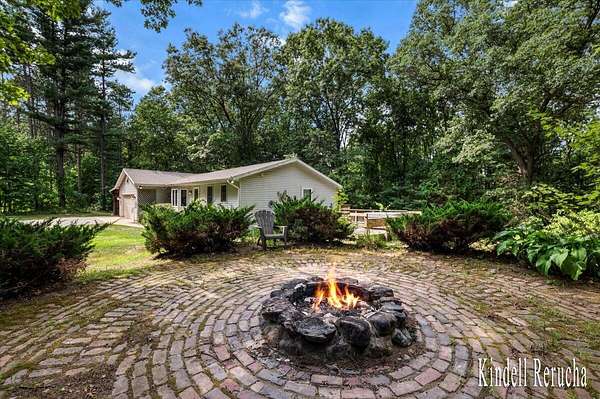 4.68 Acres of Residential Land with Home for Sale in Lowell, Michigan