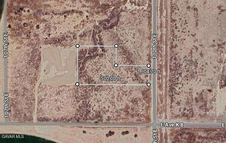3.65 Acres of Land for Sale in Lancaster, California