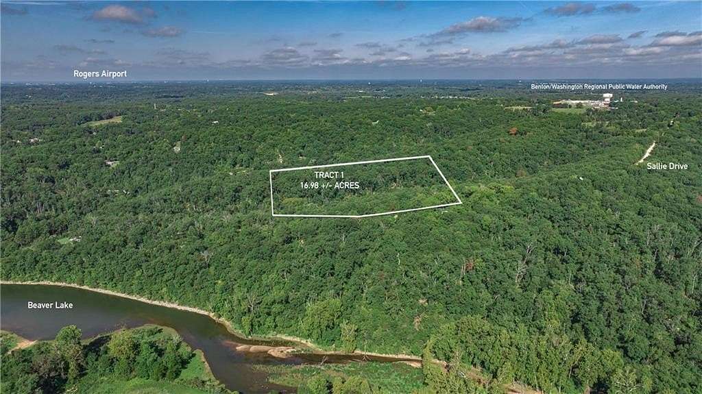 17 Acres of Recreational Land for Sale in Rogers, Arkansas