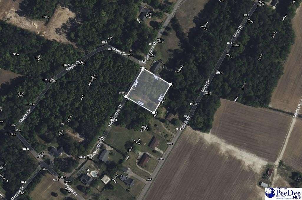 0.9 Acres of Land for Sale in Hartsville, South Carolina