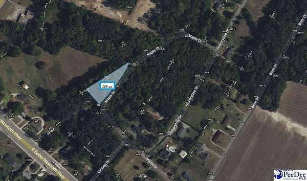 0.59 Acres of Residential Land for Sale in Hartsville, South Carolina