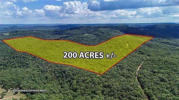 80 Acres of Recreational Land for Sale in Elkins, Arkansas