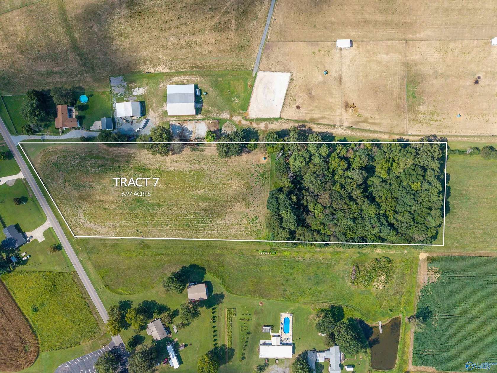 7 Acres of Land for Sale in Athens, Alabama