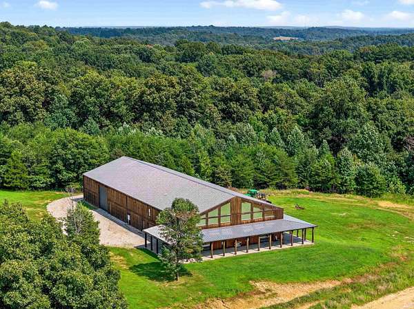 77.7 Acres of Recreational Land with Home for Sale in Williams, Indiana