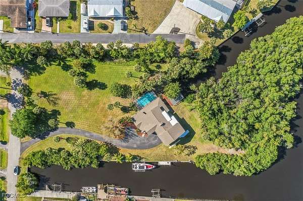 1.85 Acres of Residential Land with Home for Sale in North Fort Myers, Florida