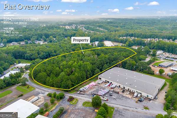 7.59 Acres of Commercial Land for Sale in Bogart, Georgia