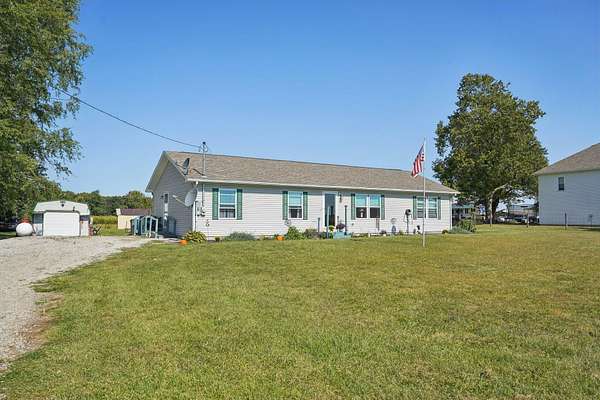 2 Acres of Residential Land with Home for Sale in South Vienna, Ohio