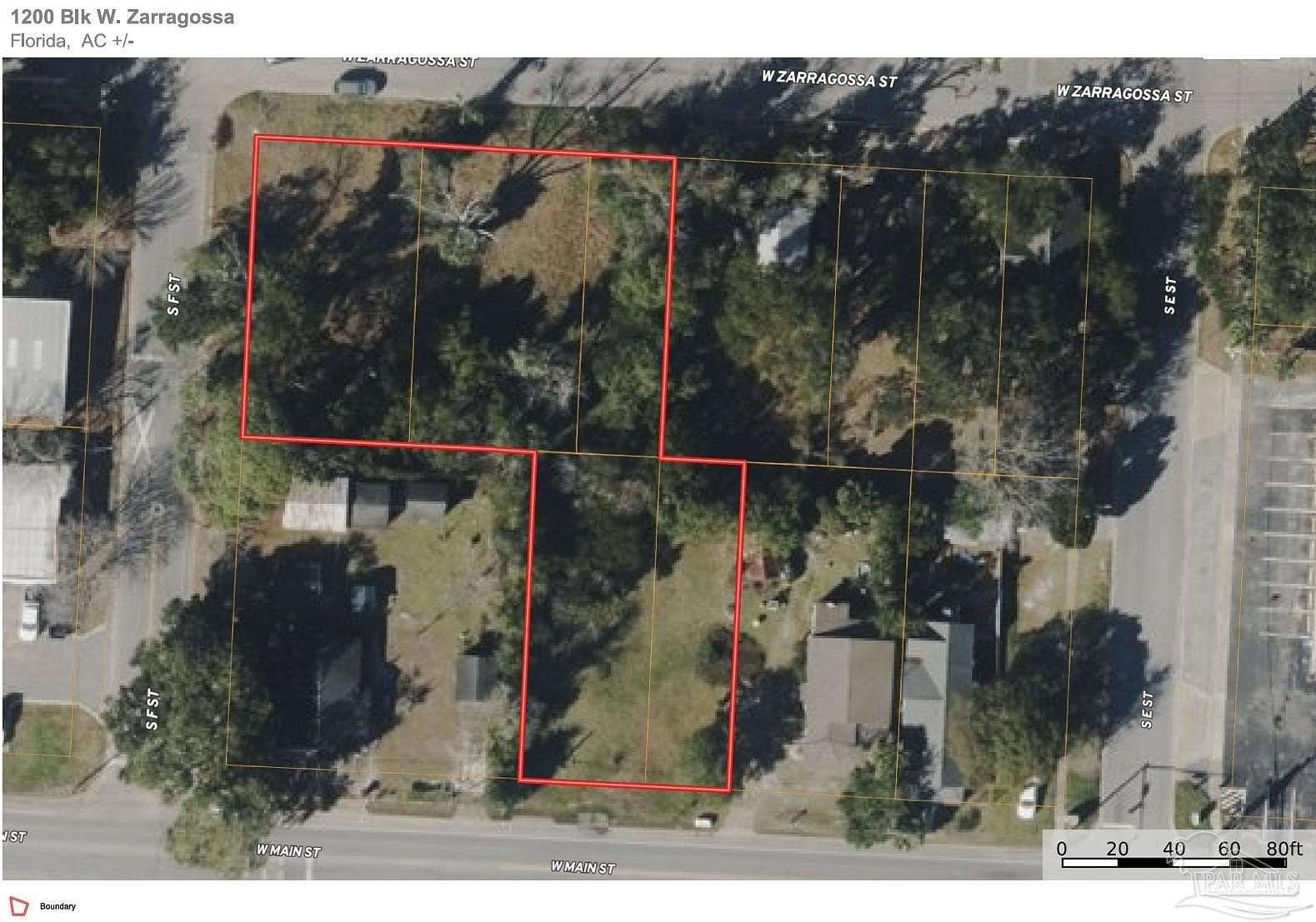 0.57 Acres of Mixed-Use Land for Sale in Pensacola, Florida