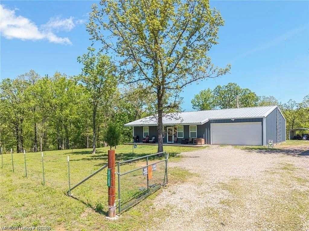 30 Acres of Recreational Land with Home for Sale in Muldrow, Oklahoma