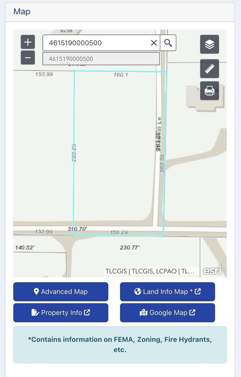 1 Acre of Land for Sale in Tallahassee, Florida