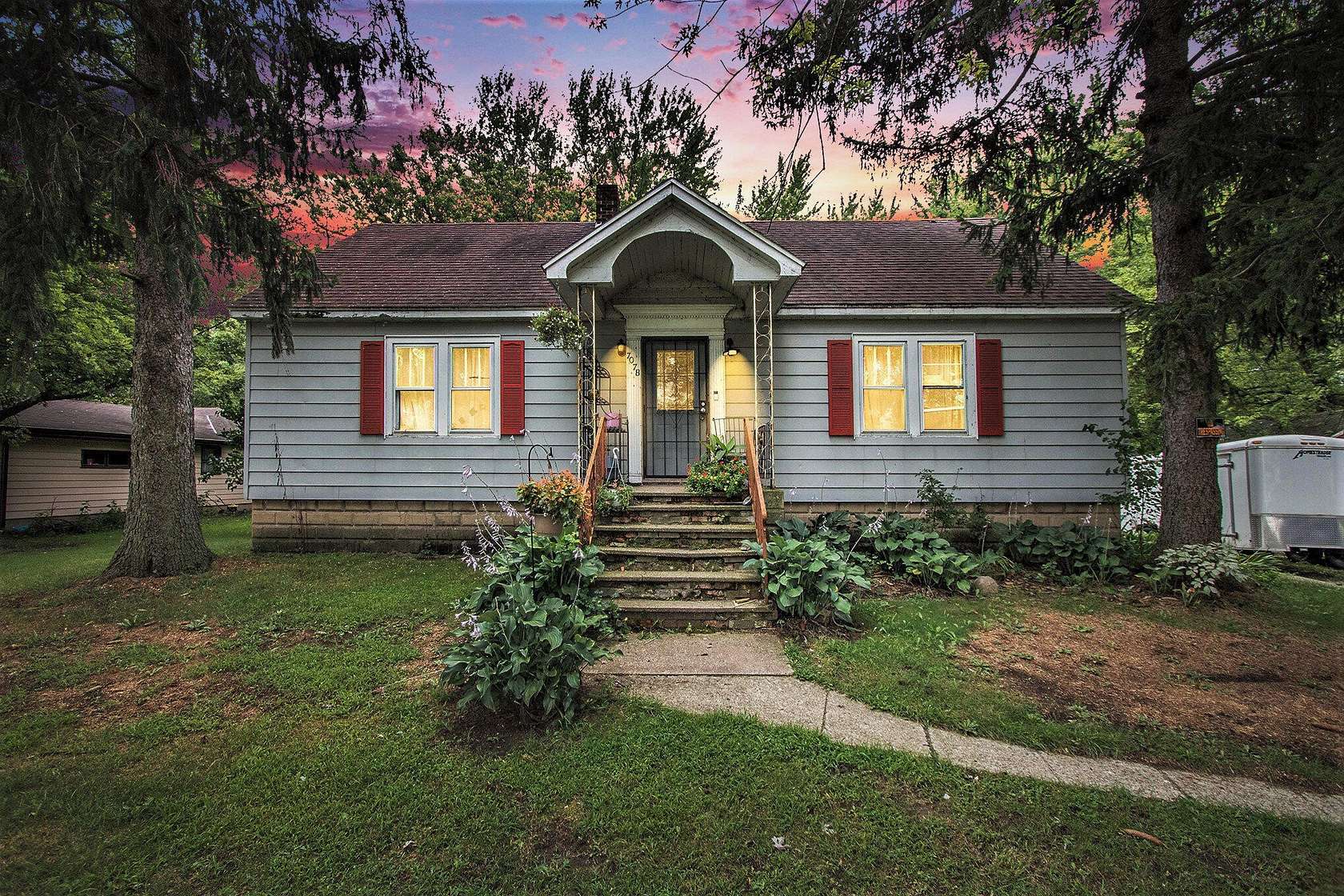 25.2 Acres of Agricultural Land with Home for Sale in Three Oaks, Michigan