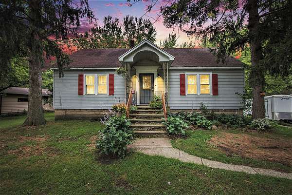 25.2 Acres of Agricultural Land with Home for Sale in Three Oaks, Michigan