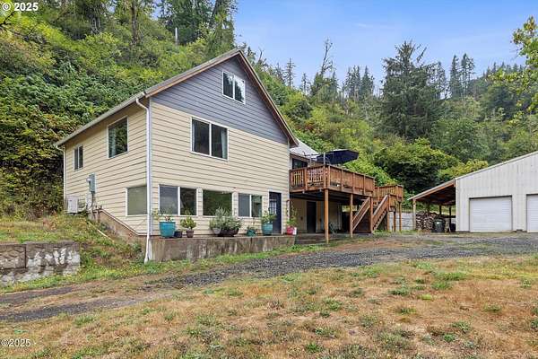 67.3 Acres of Land with Home for Sale in Toledo, Oregon