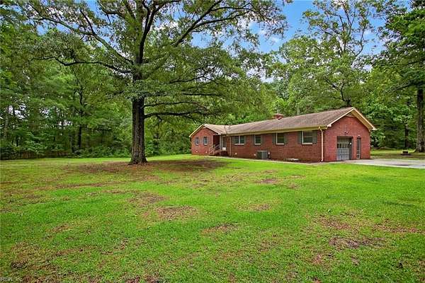 3.3 Acres of Residential Land with Home for Sale in Carrollton, Virginia