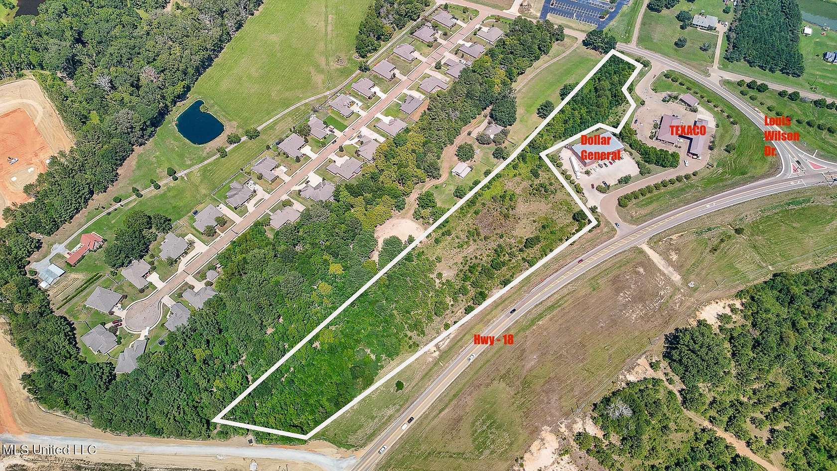 6.83 Acres of Mixed-Use Land for Sale in Brandon, Mississippi