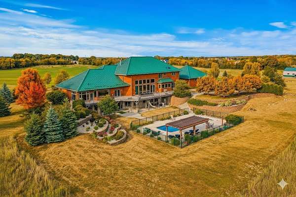 41.2 Acres of Agricultural Land with Home for Sale in Hartford, Wisconsin