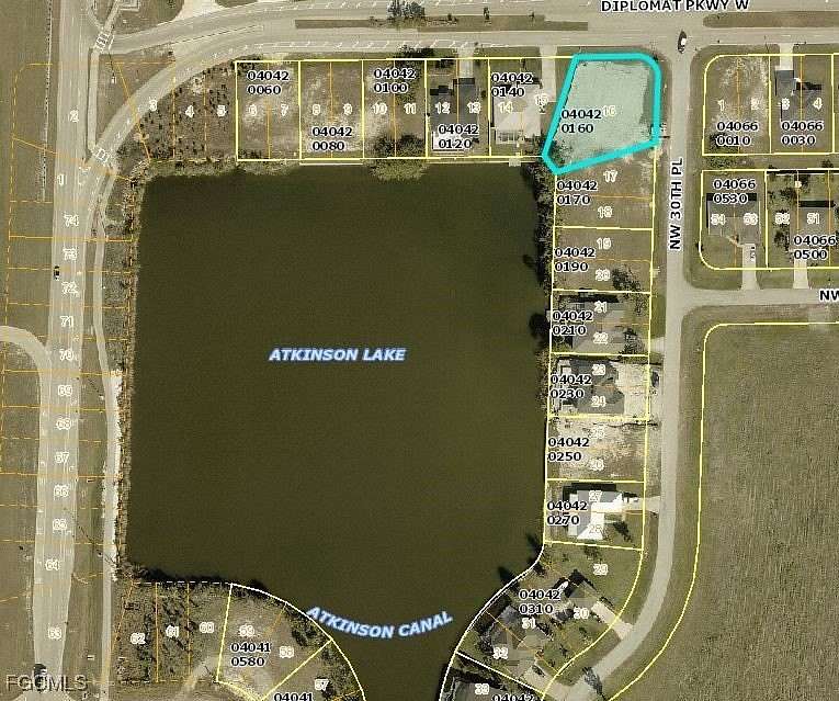 0.36 Acres of Residential Land for Sale in Cape Coral, Florida