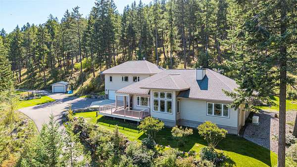 3.33 Acres of Land with Home for Sale in Lakeside, Montana