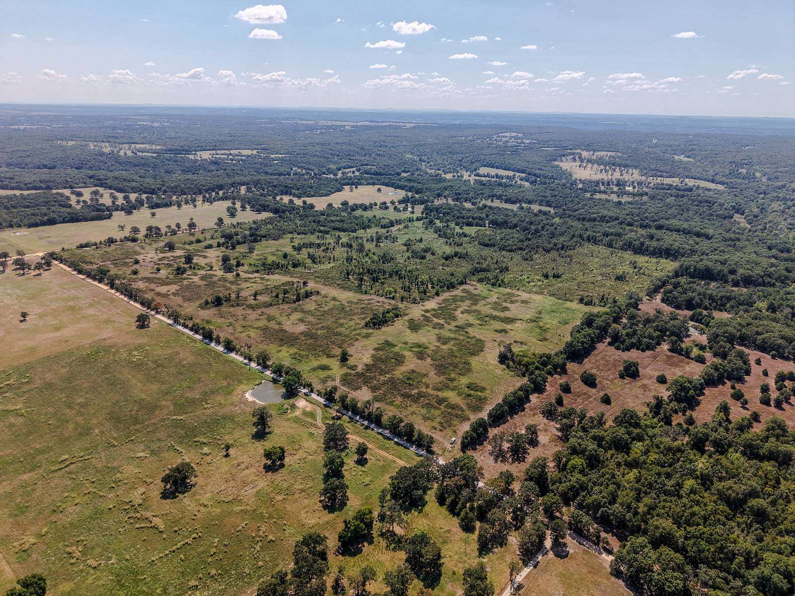 160 Acres of Recreational Land for Sale in Hulbert, Oklahoma