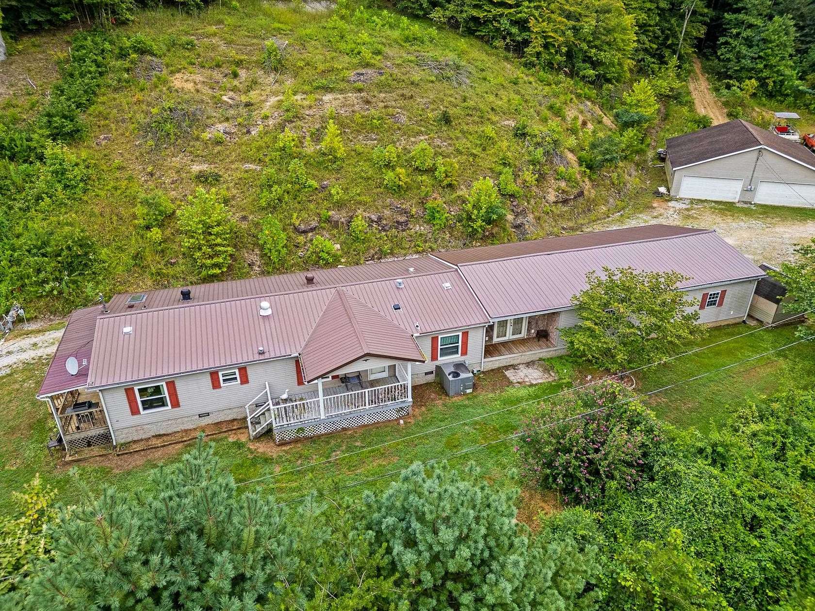 15.9 Acres of Recreational Land with Home for Sale in Branchland, West Virginia