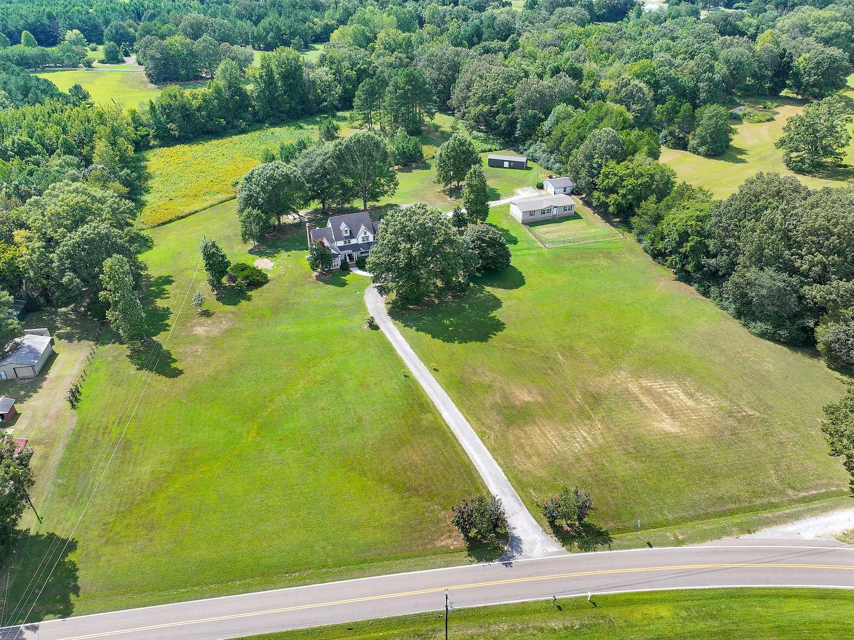 10 Acres of Residential Land with Home for Sale in Henderson, Tennessee