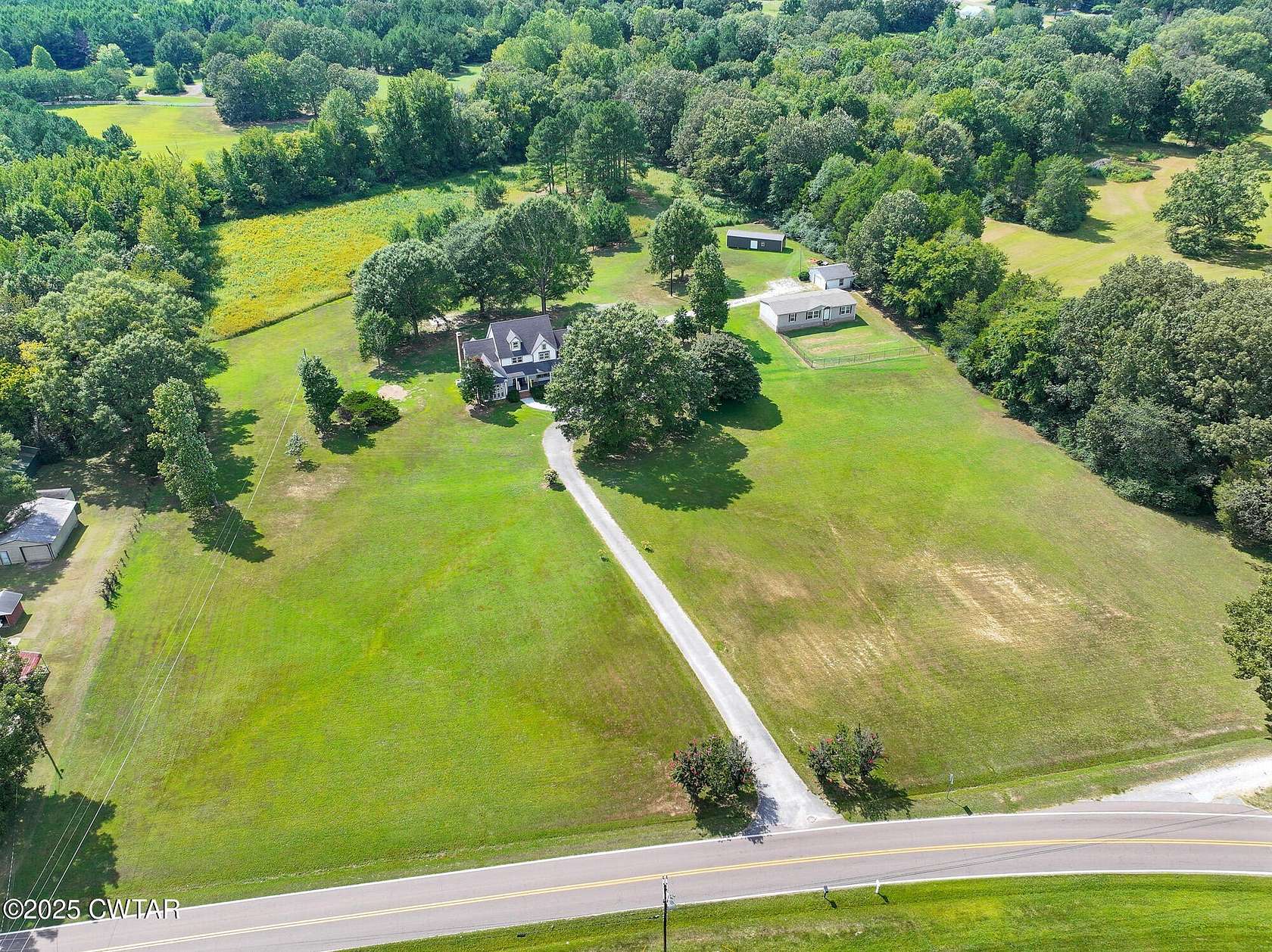 10 Acres of Residential Land with Home for Sale in Henderson, Tennessee