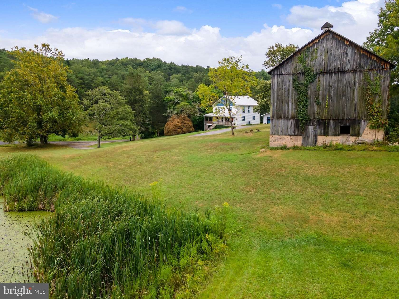 10.5 Acres of Land with Home for Sale in Berkeley Springs, West Virginia