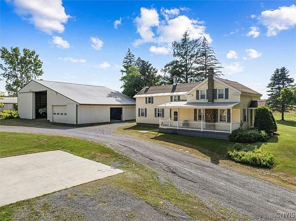 131 Acres of Agricultural Land with Home for Sale in Rome, New York