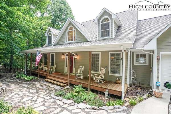 2.64 Acres of Residential Land with Home for Sale in West Jefferson, North Carolina