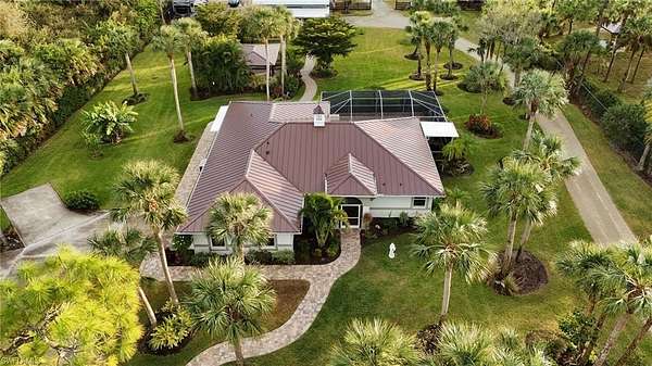 2.73 Acres of Residential Land with Home for Sale in Naples, Florida