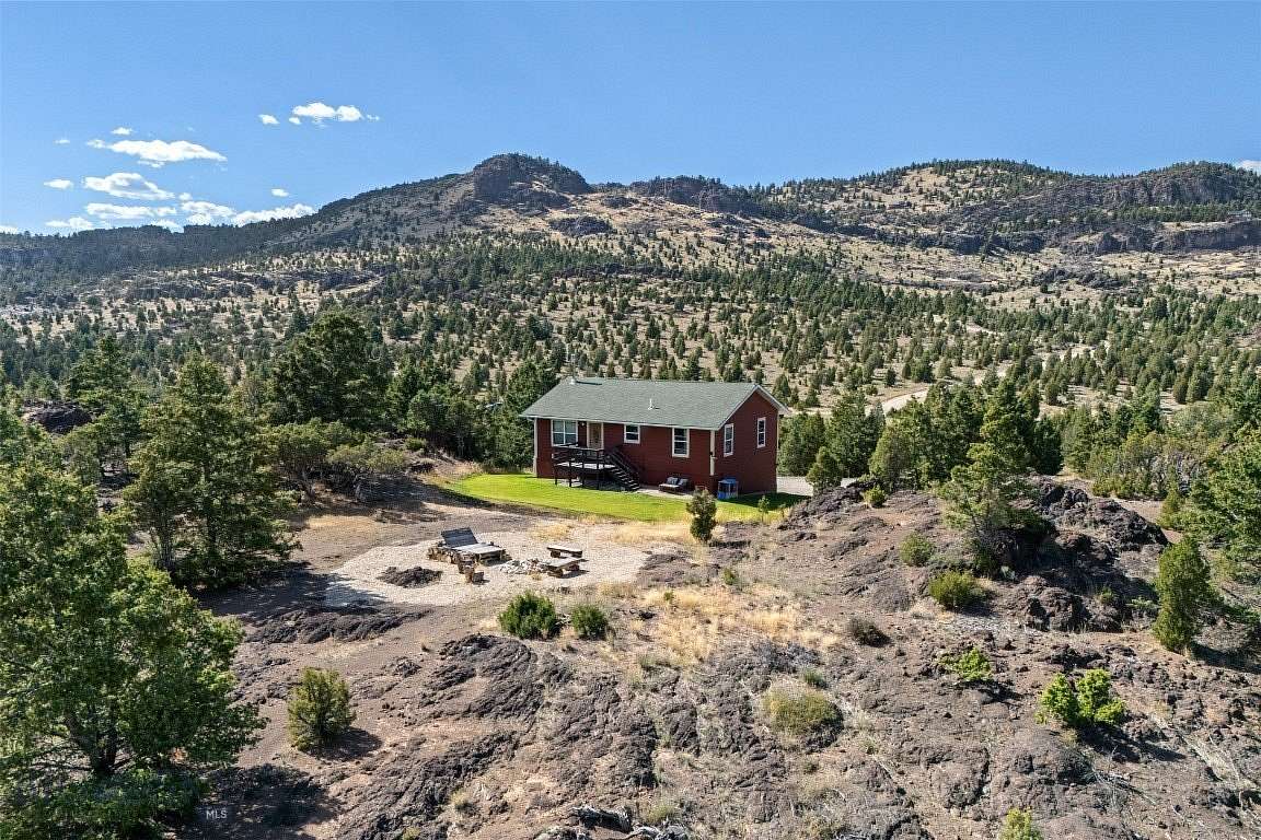 20.1 Acres of Recreational Land with Home for Sale in Ramsay, Montana
