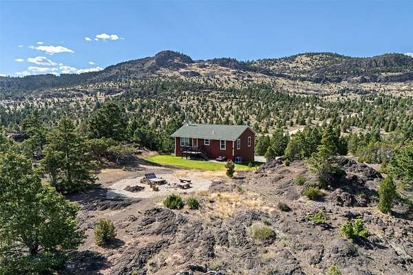 20.1 Acres of Recreational Land with Home for Sale in Ramsay, Montana