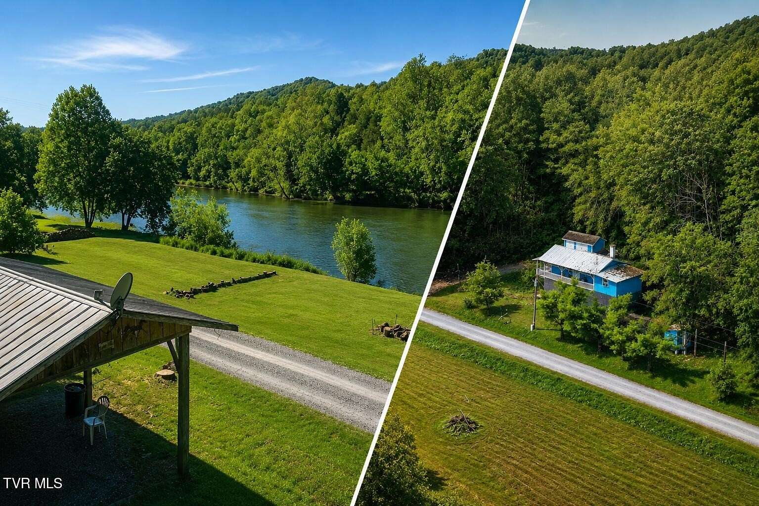 8.6 Acres of Land with Home for Sale in Eidson, Tennessee