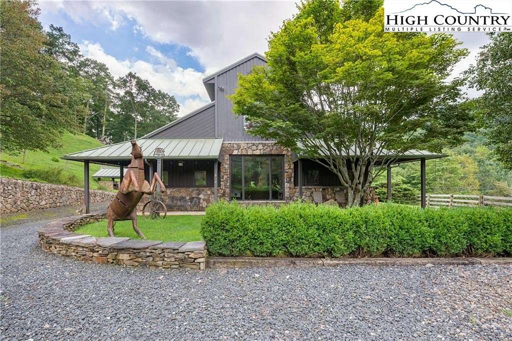 14.5 Acres of Land with Home for Sale in West Jefferson, North Carolina