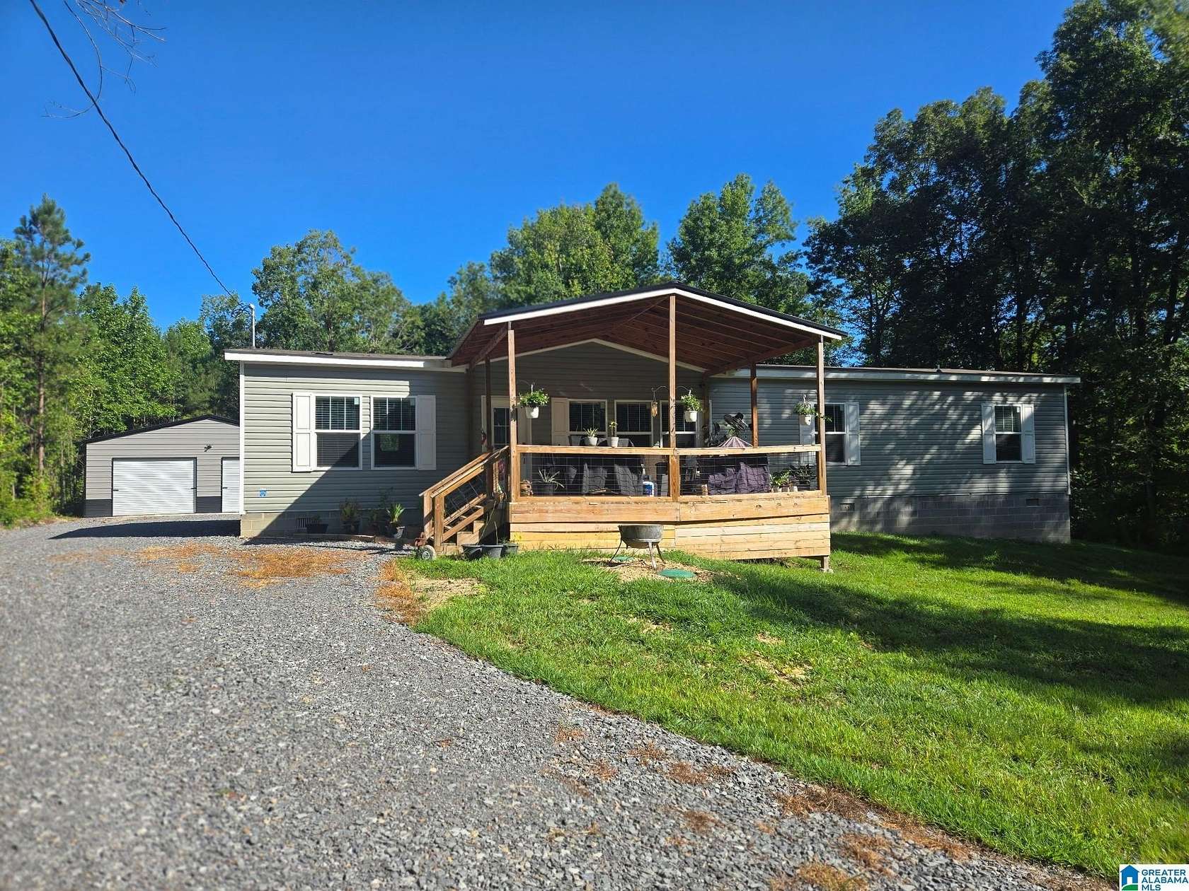 7 Acres of Residential Land with Home for Sale in Blountsville, Alabama