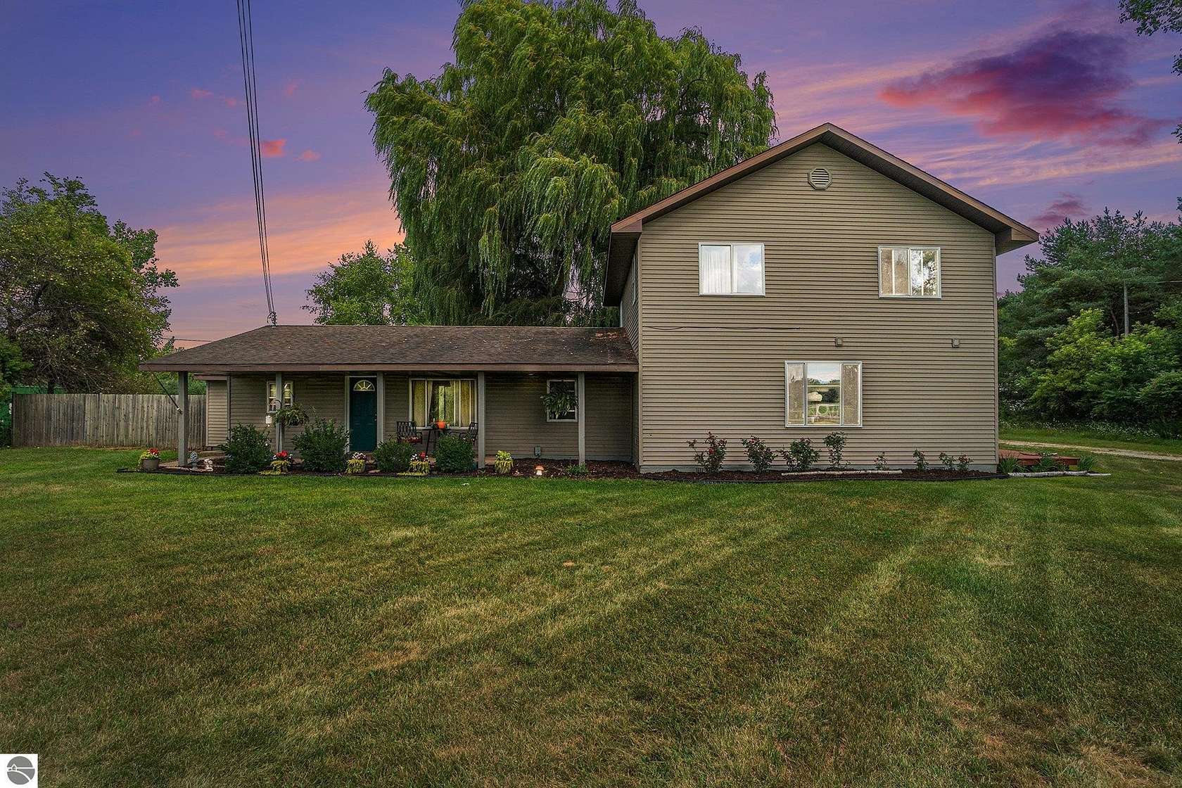 5 Acres of Land with Home for Sale in Coleman, Michigan