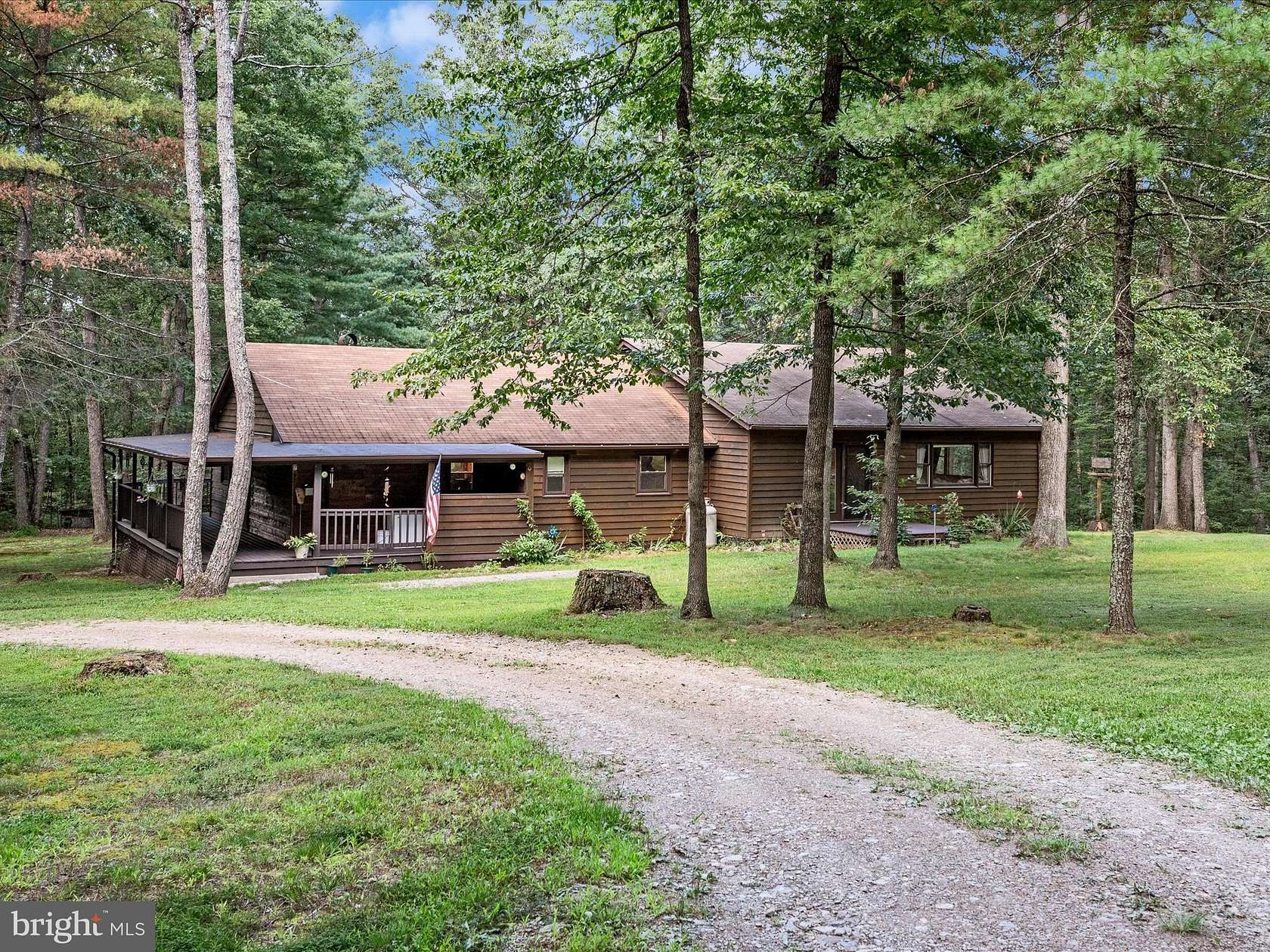 6.35 Acres of Residential Land with Home for Sale in Mathias, West Virginia